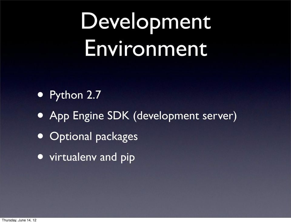 7 App Engine SDK