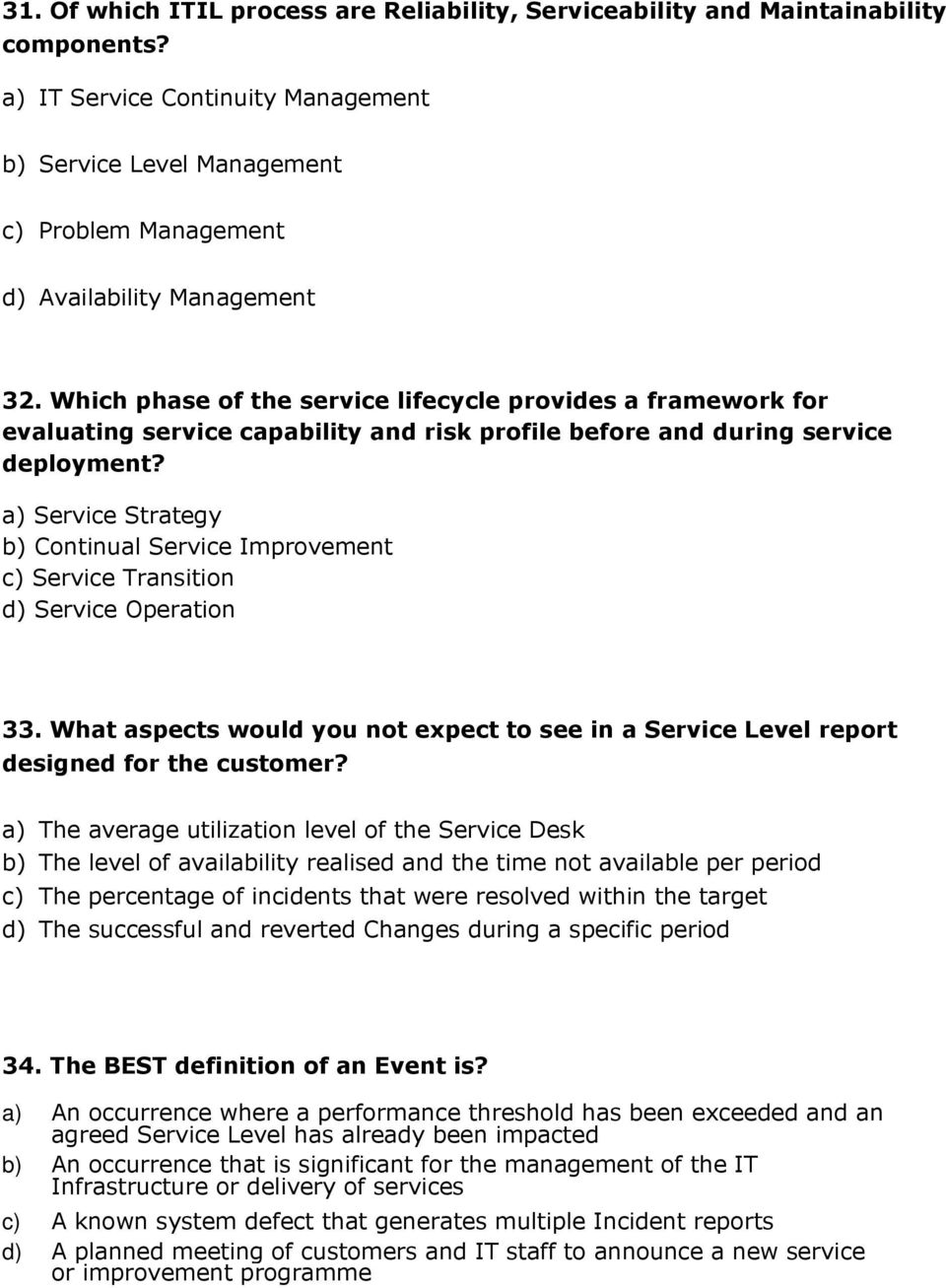 Which phase of the service lifecycle provides a framework for evaluating service capability and risk profile before and during service deployment?