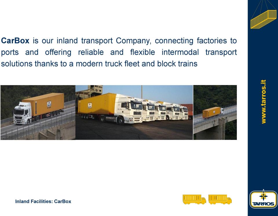 flexible intermodal transport solutions thanks to a