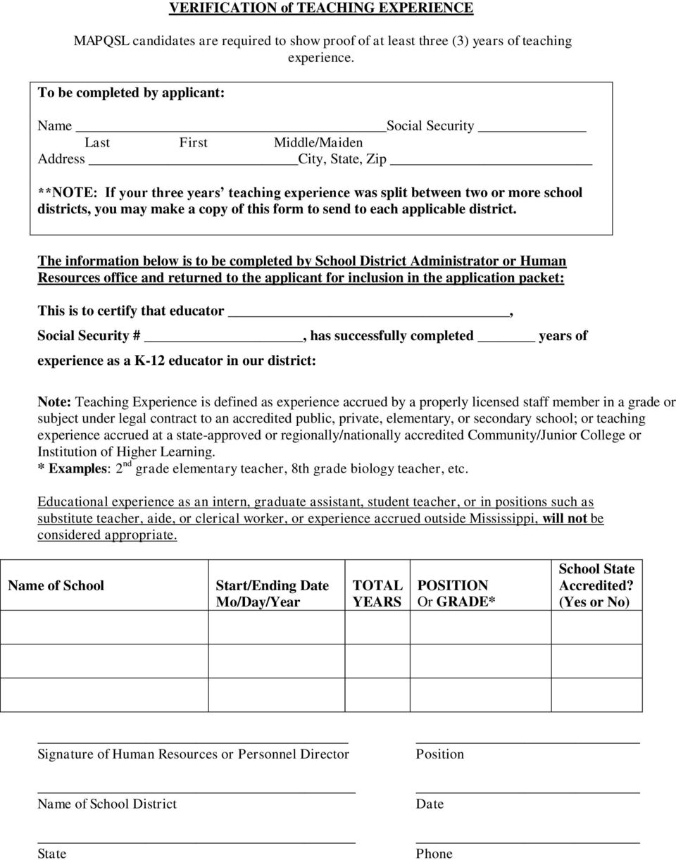 you may make a copy of this form to send to each applicable district.
