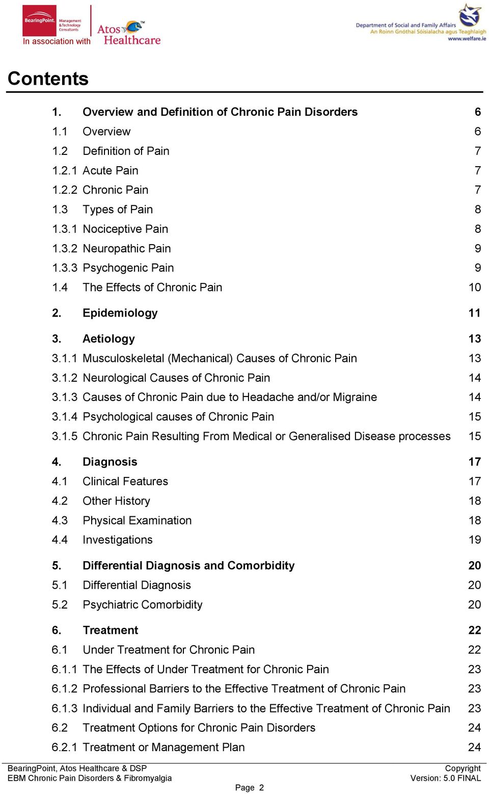 chronic pain disorders and fibromyalgia - pdf