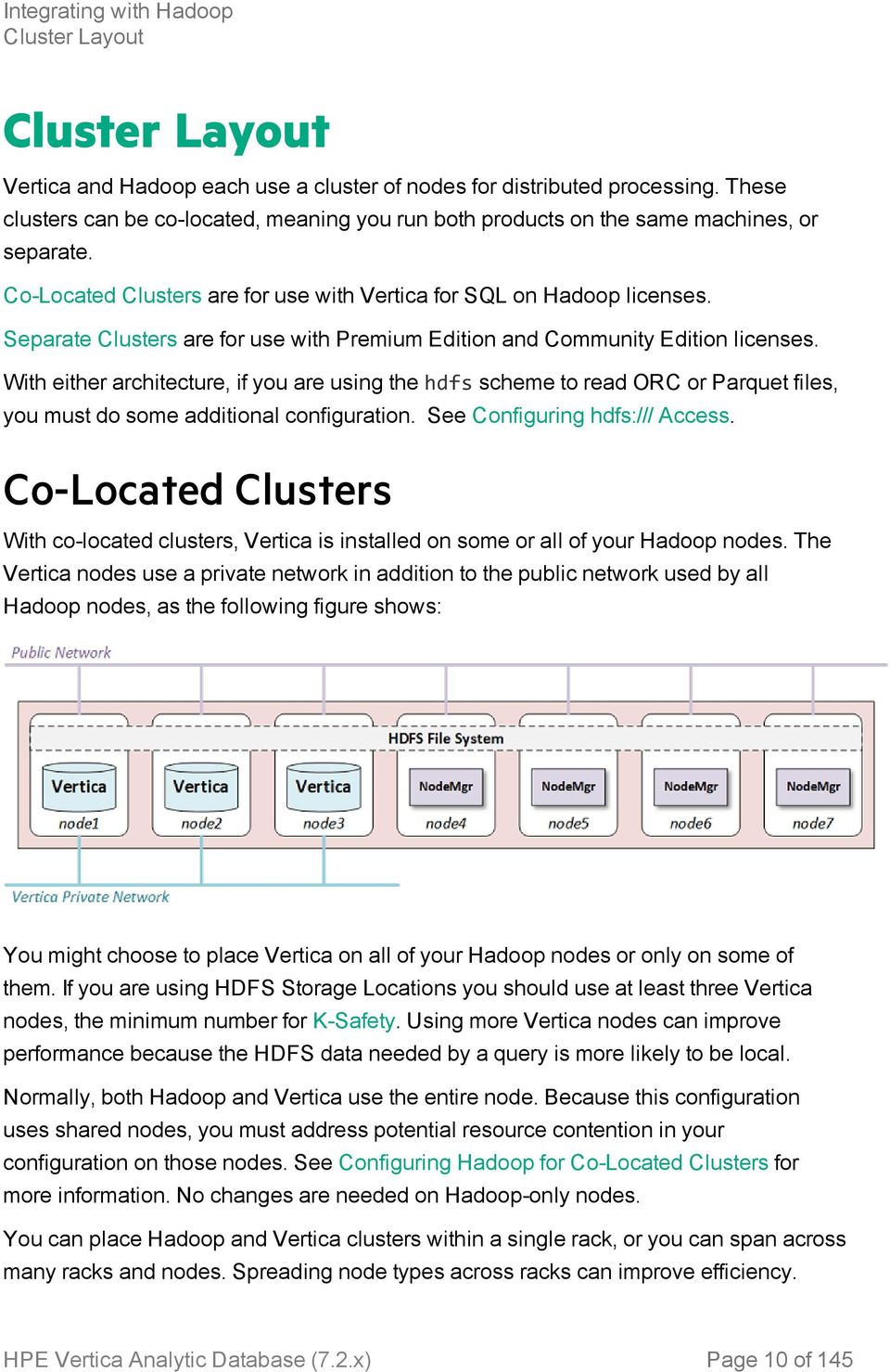 Separate Clusters are for use with Premium Edition and Community Edition licenses.
