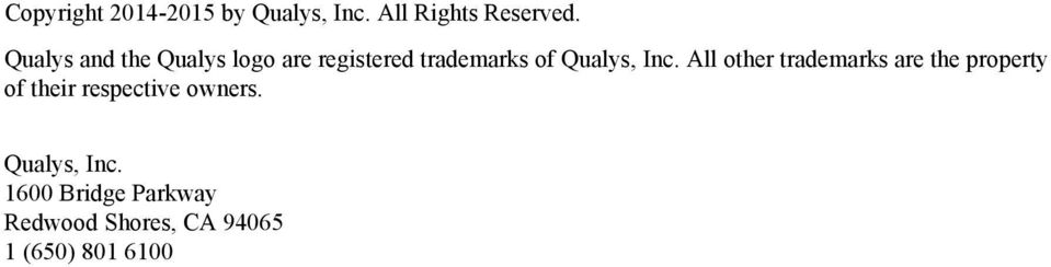 Inc. All other trademarks are the property of their respective