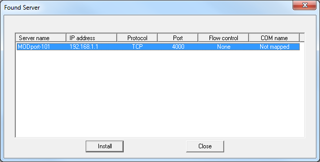 6 Installing Virtual COM Port The Virtual COM Port feature allows Windows platform software using standard API calls to be used in an Ethernet application.
