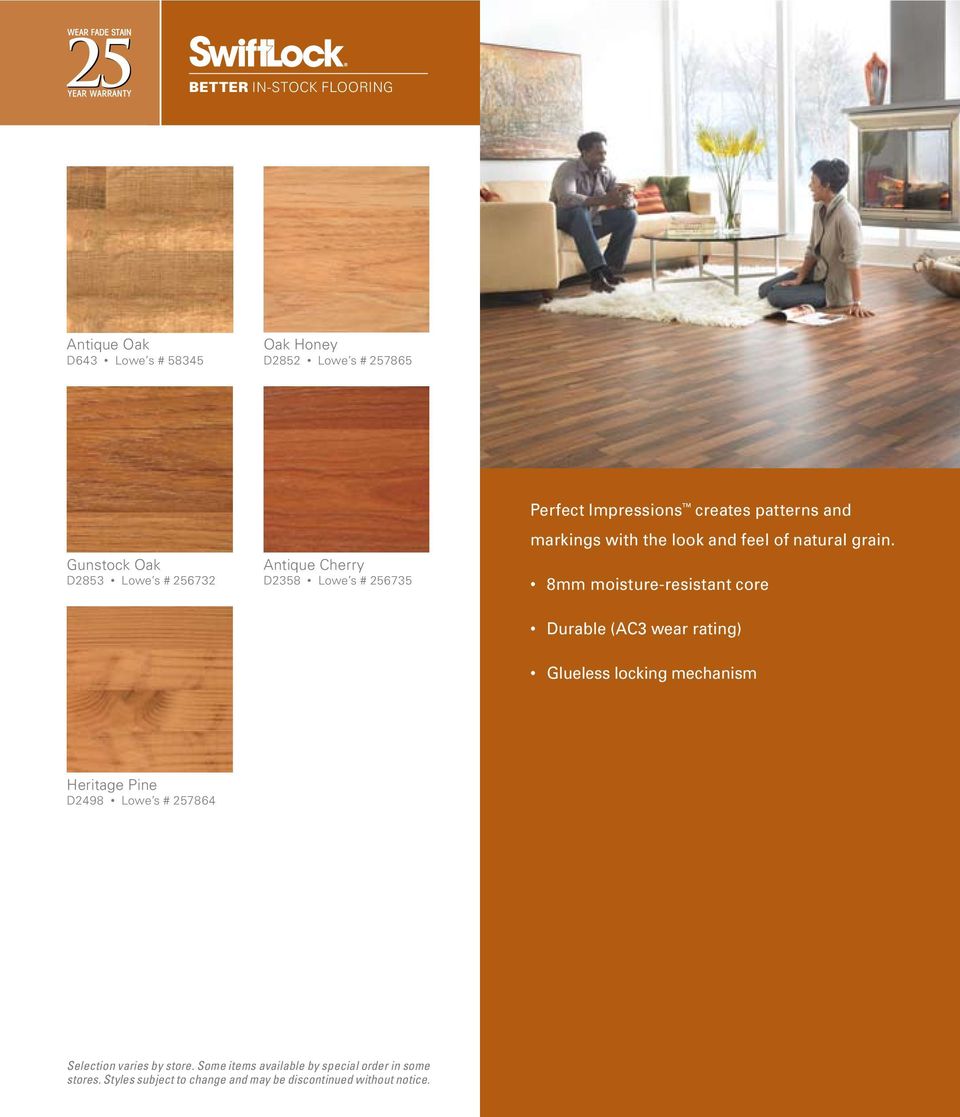 Laminate Flooring The Most Versatile, Swiftlock Heritage Pine Laminate Flooring