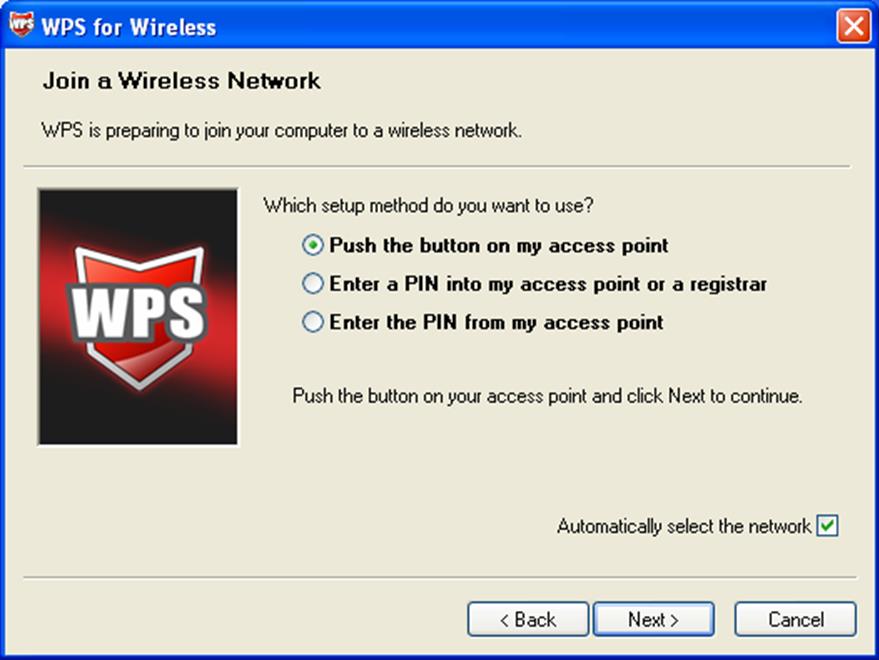 Method Three: Step 1: Keep the default WPS Status as Enabled and click the Add device button in Figure 4-2, then the following screen will appear.