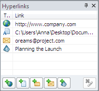 ADDING DETAILS HYPERLINK To make referencing information outside the project file effortless, you can add Hyperlinks to a Task, Phase, Resource or Project.