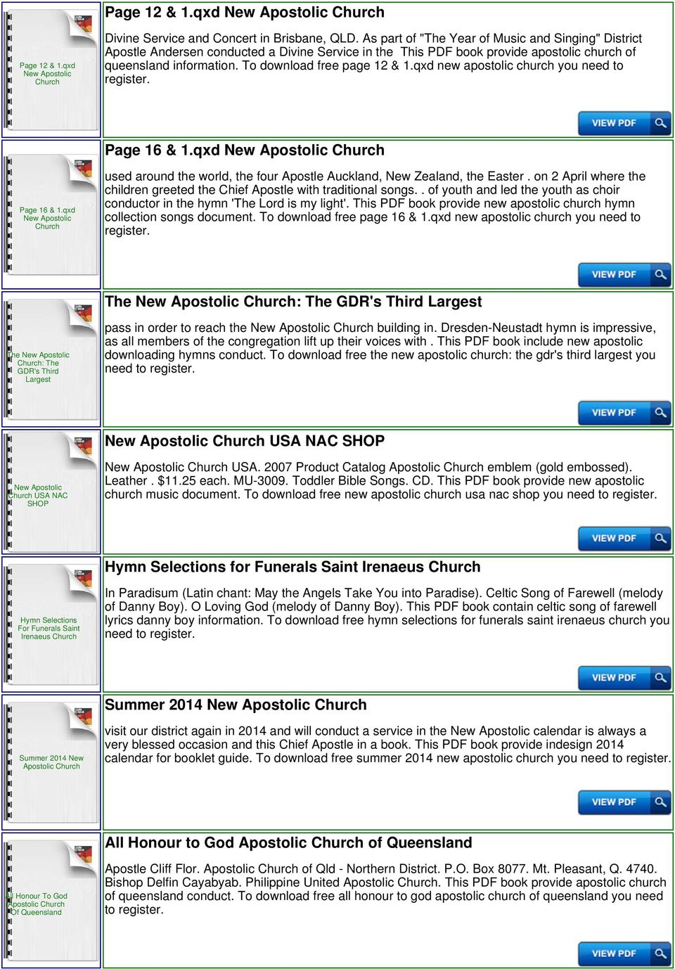qxd new apostolic church you need to Page 16 & 1.qxd New Page 16 & 1.qxd used around the world, the four Apostle Auckland, New Zealand, the Easter.