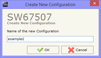 Document code: MN67507_ENG Revision 2.100 Page 19 of 35 NEW CONFIGURATION / OPEN CONFIGURATION: The New Configuration button creates the folder which contains the entire device s configuration.