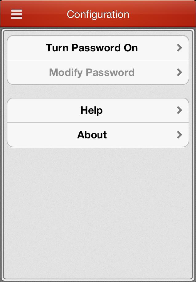 2. Click to enter the password settings interface. 3.