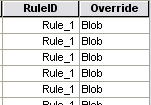 this case, representation rule 1. The Override field will store any feature-level exceptions you make to the representation rules during editing. 9. Exit ArcCatalog.