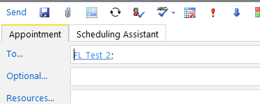 Exhibit B.8. Appointment Information B.1.1.4 Check Spelling in an Appointment Calendar, New, Appointment If Check Spelling is enabled, the icon will be displayed in the toolbar.
