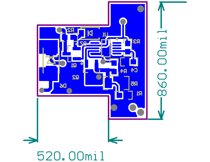 PCB Schematic PCB Layout LM3444-MR16-Boost