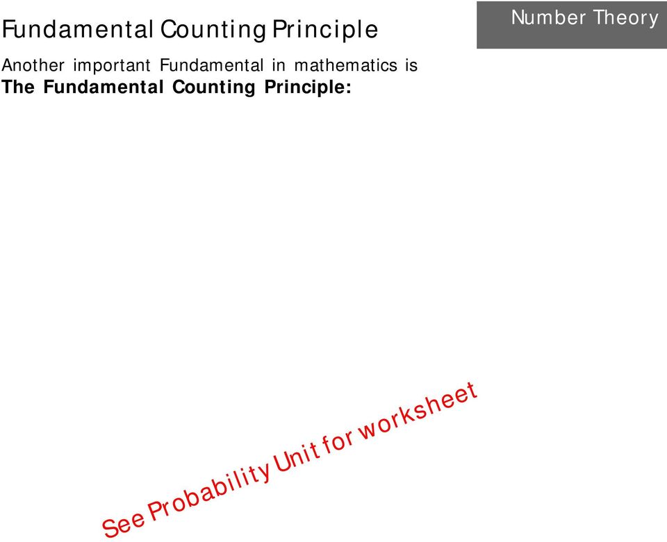 mathematics is The : See Probability