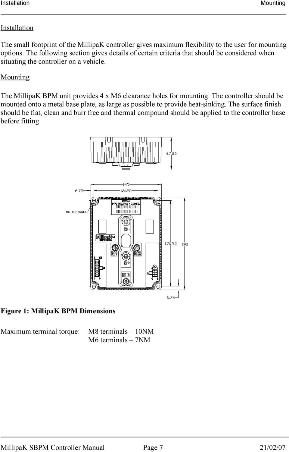 Millipak Sbpm Controller Manual For