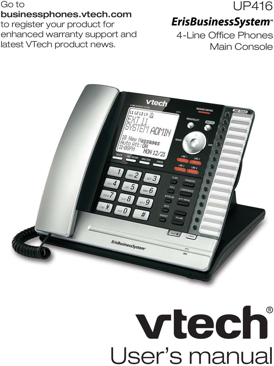 warranty support and latest VTech product