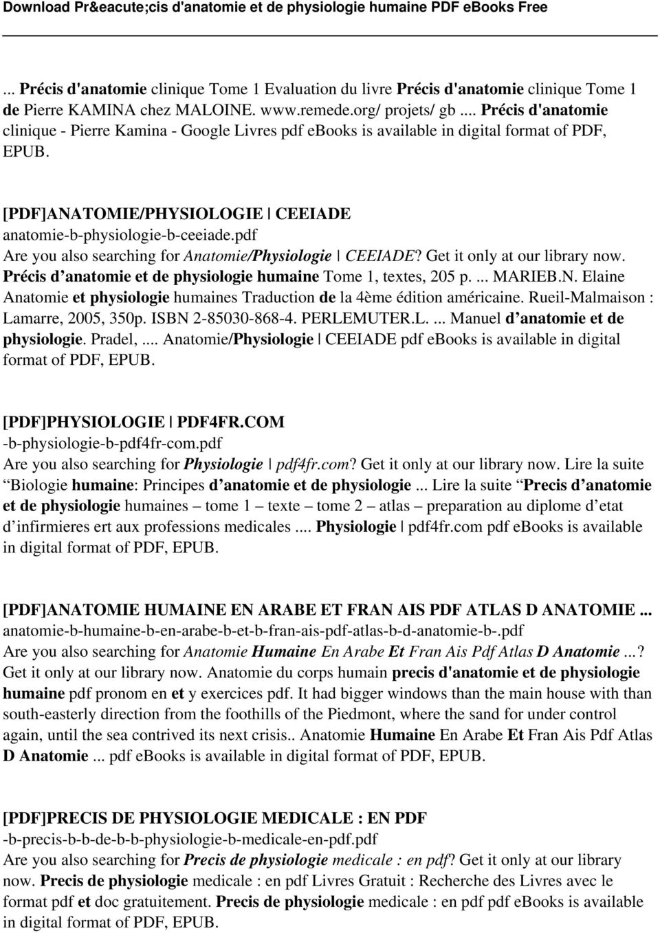 physiologie humaine sherwood pdf gratuit