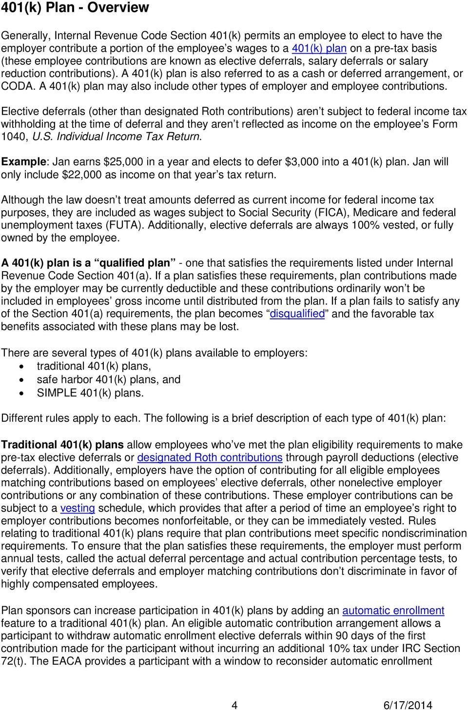 Sample 401K Letter To Employees from docplayer.net