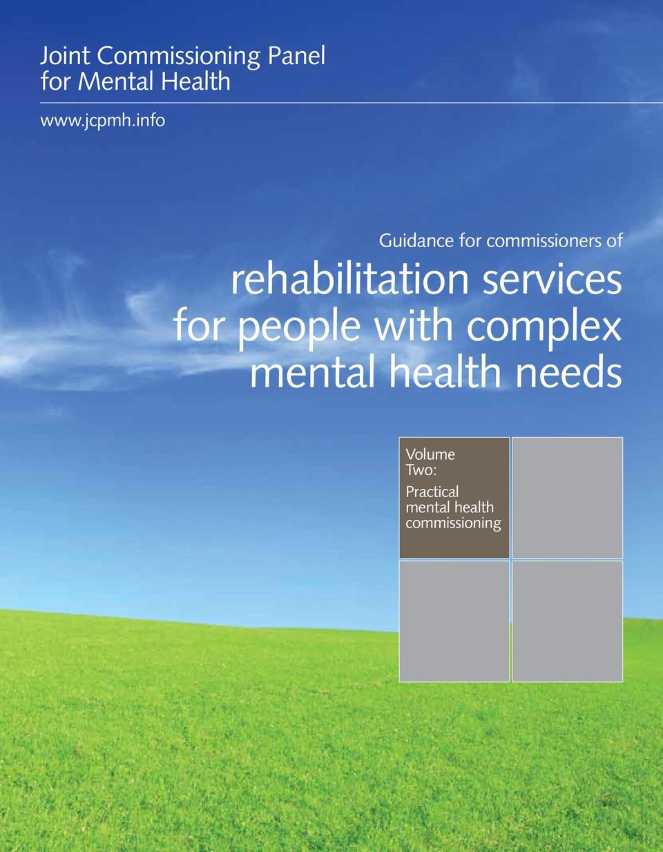 complex mental health needs 1 Guidance for commissioners of rehabilitation