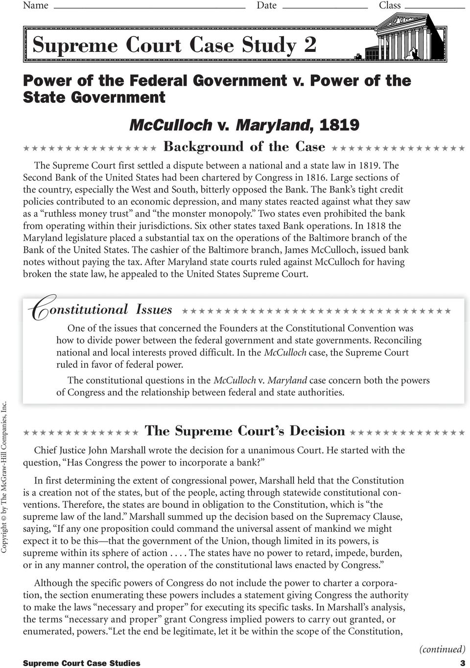 supreme court case studies pdf