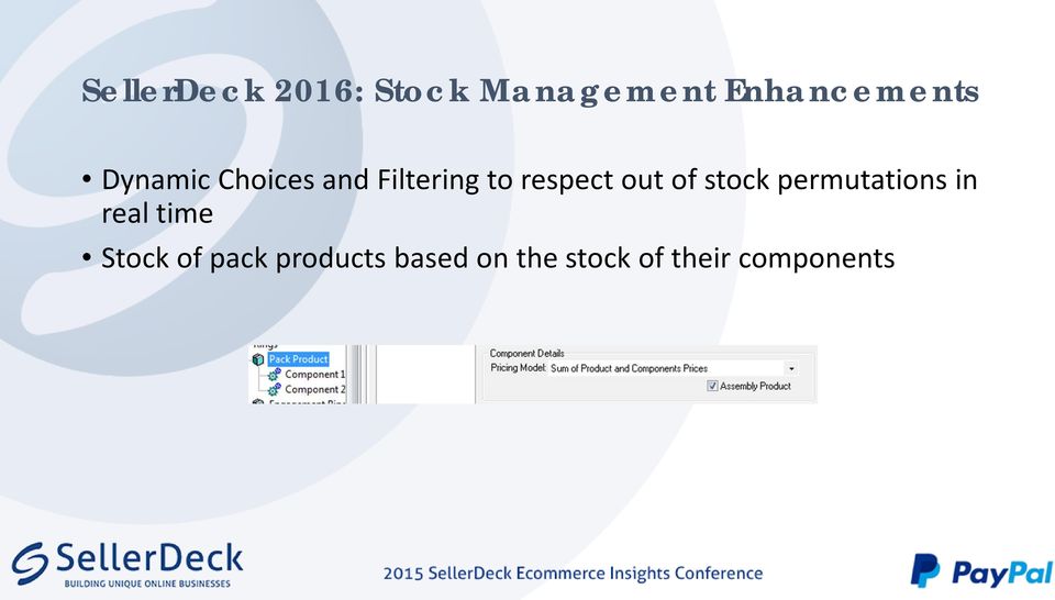 of stock permutations in real time Stock of