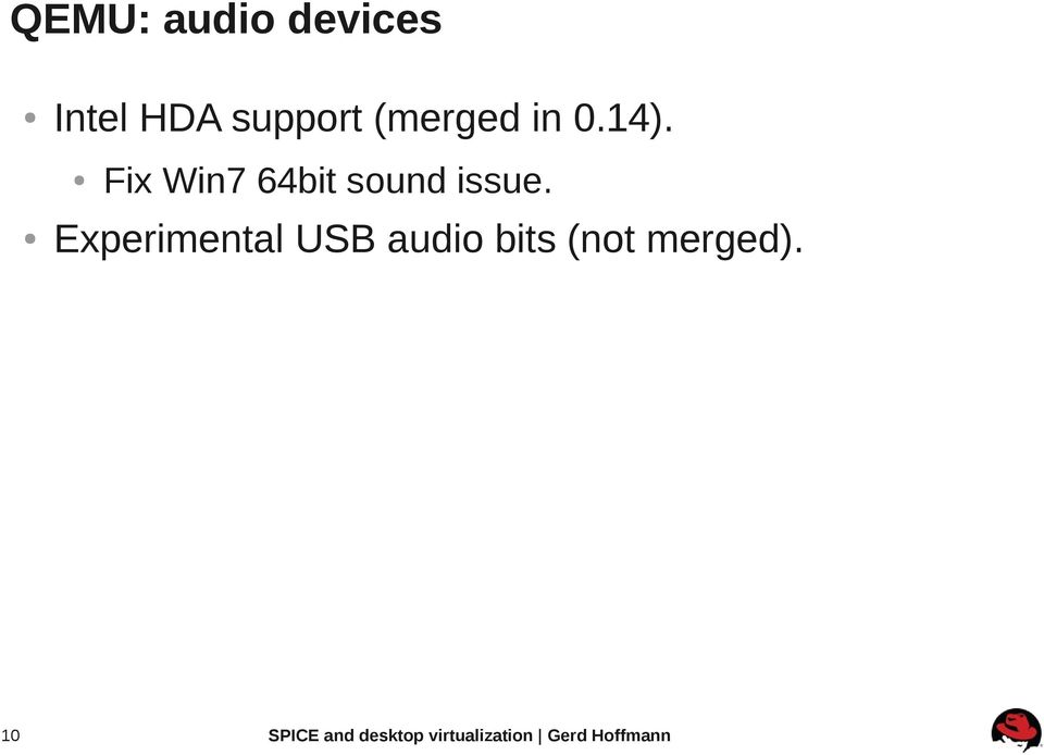 Fix Win7 64bit sound issue.