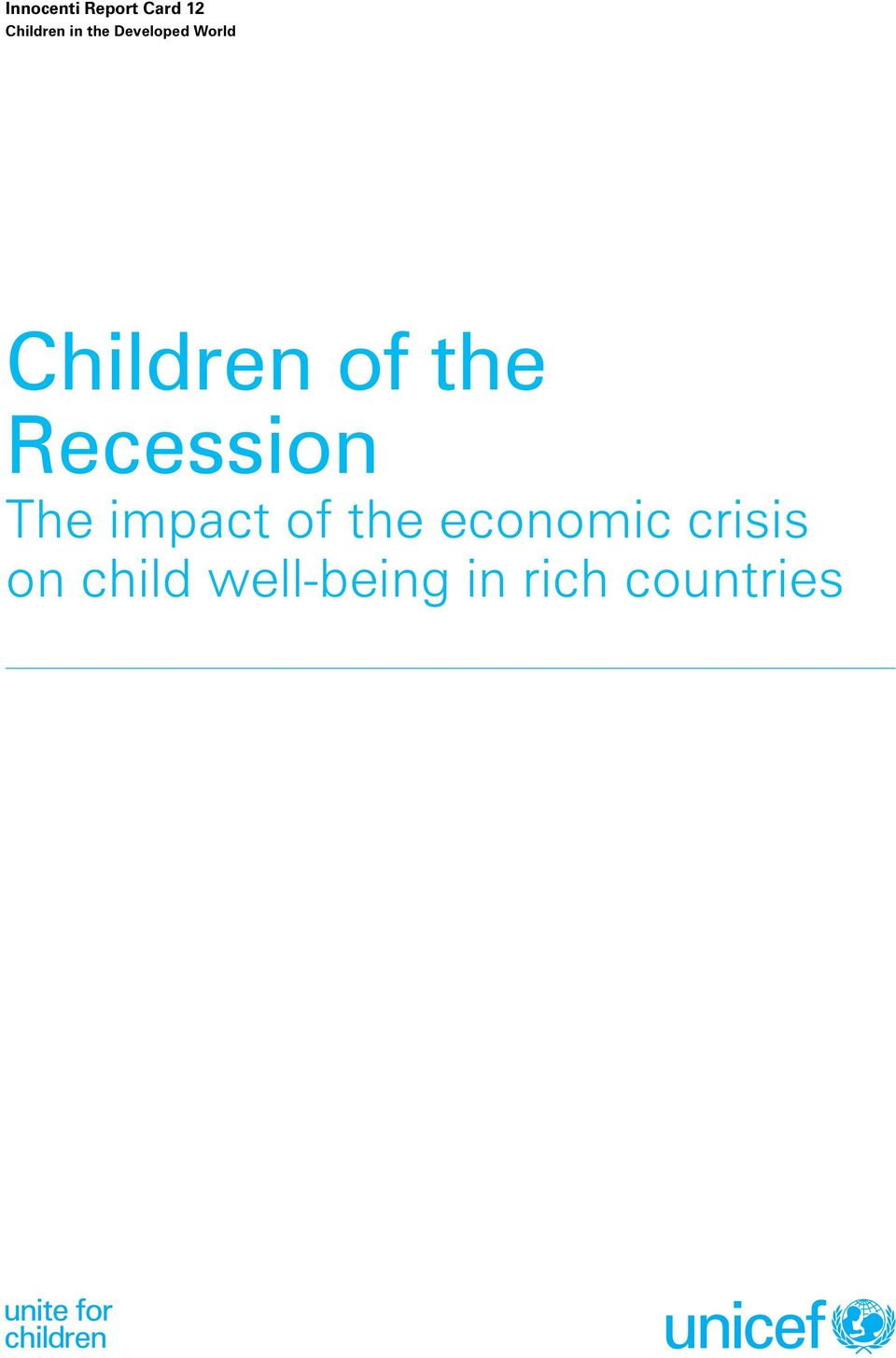 Recession The impact of the economic