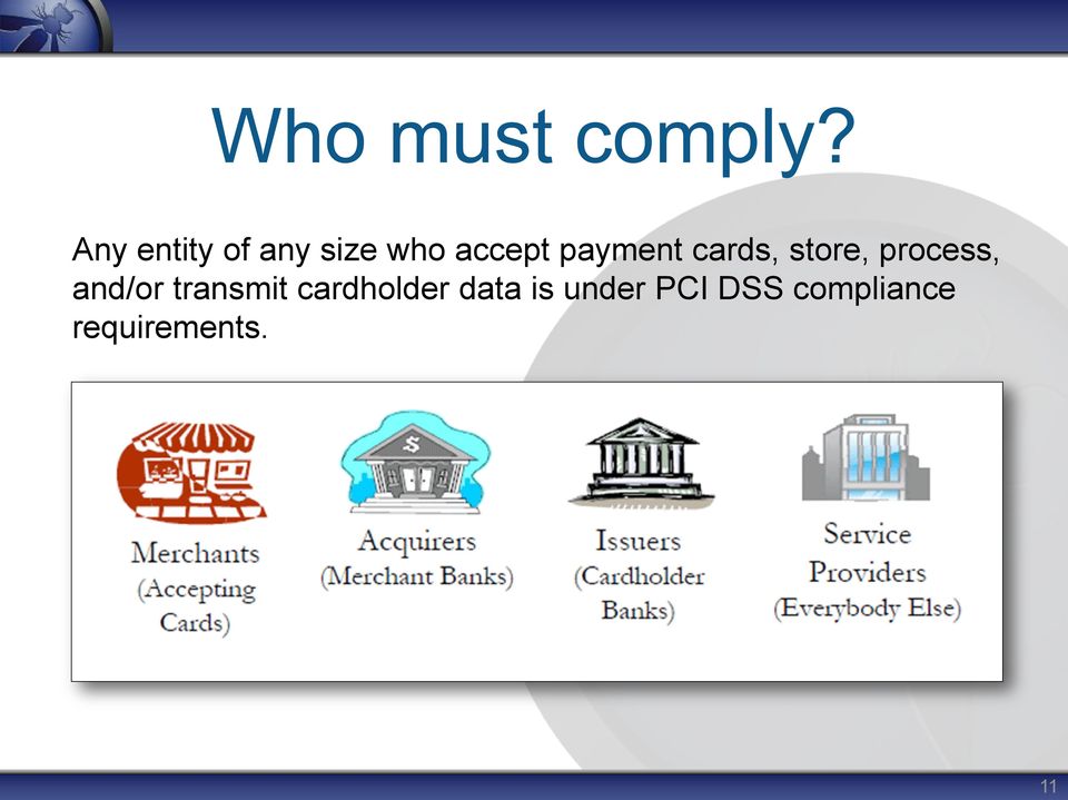 payment cards, store, process, and/or