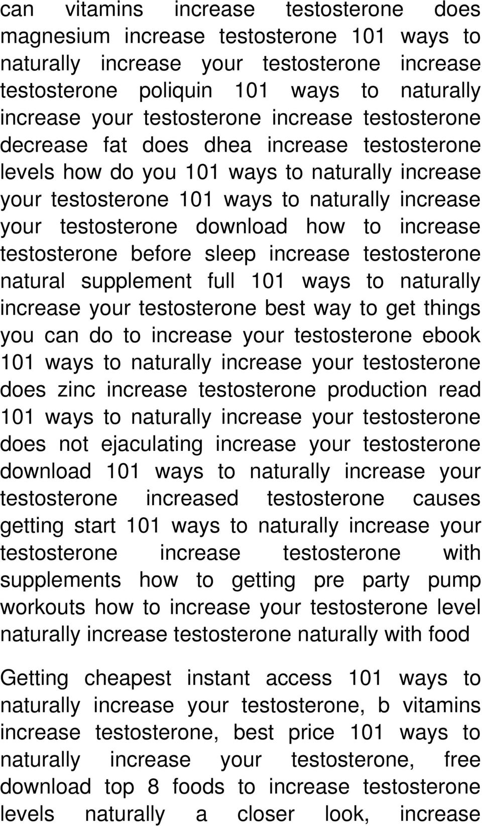 download how to increase testosterone before sleep increase testosterone natural supplement full 101 ways to naturally increase your testosterone best way to get things you can do to increase your