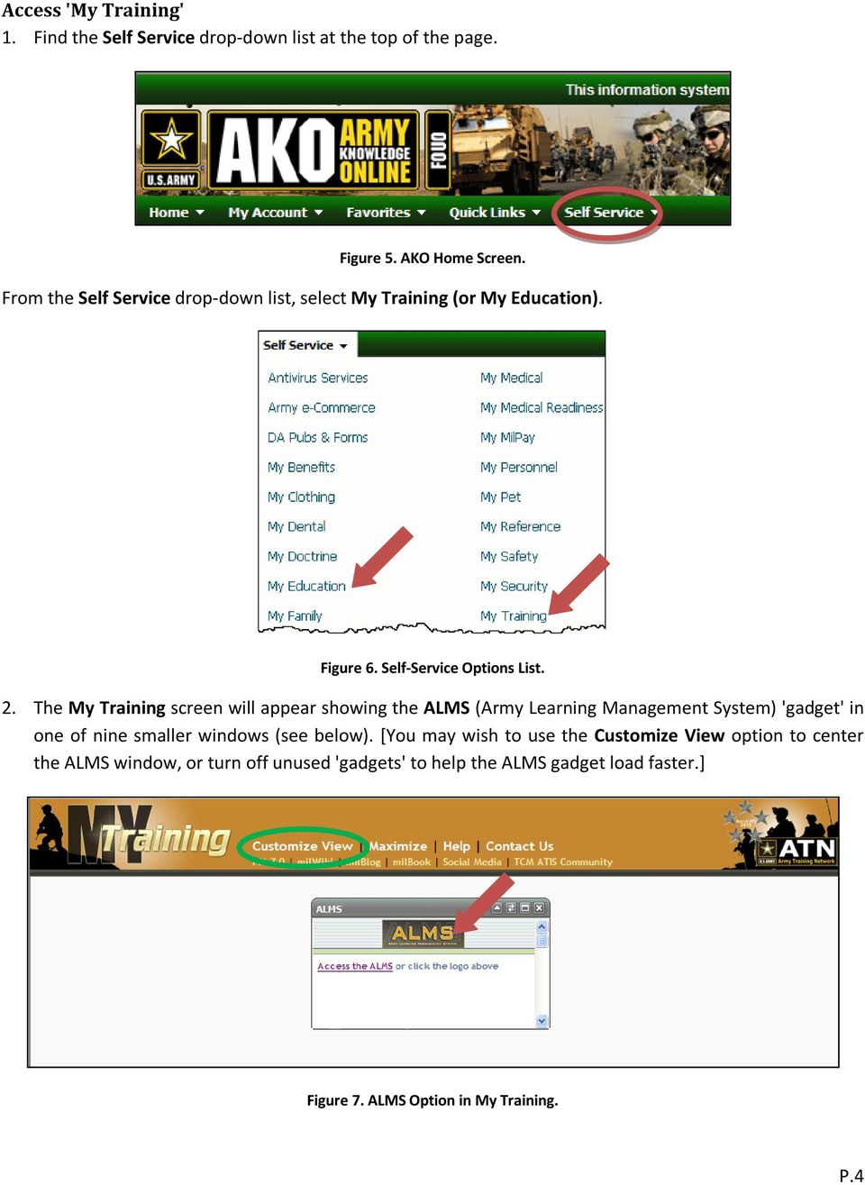 part 1 alms access via ako (army knowledge online) - pdf