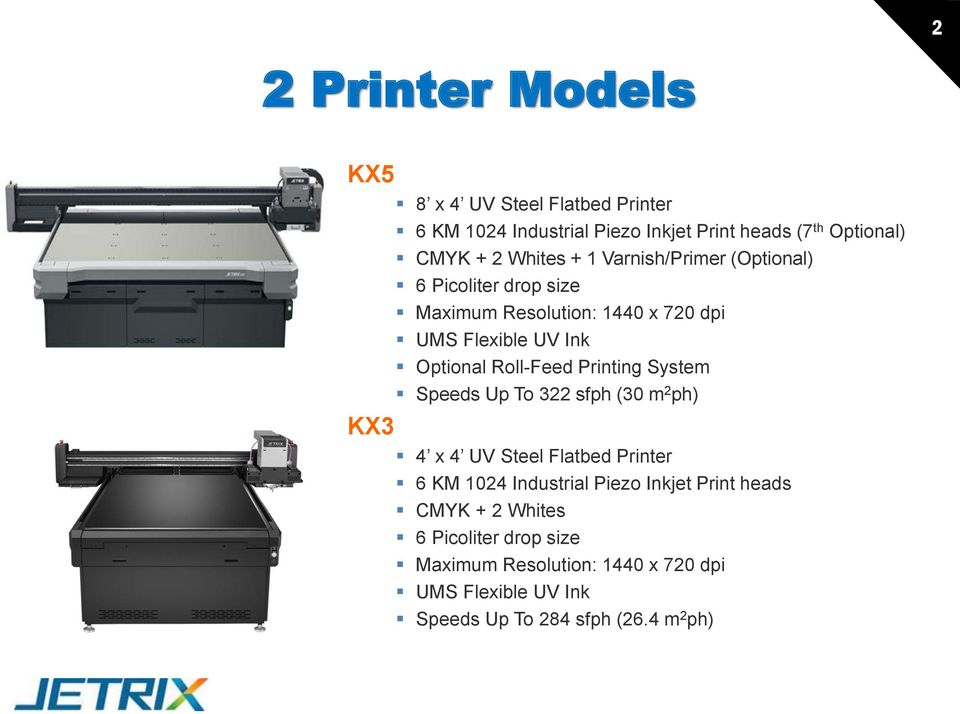 Roll-Feed Printing System s Up To 322 sfph (30 m 2 ph) 4 x 4 UV Steel Flatbed Printer 6 KM 1024 Industrial Piezo Inkjet Print
