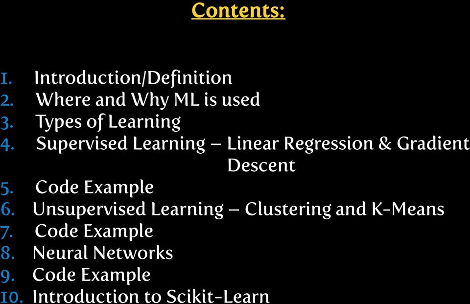Supervised Learning Linear Regression & Gradient Descent Code Example