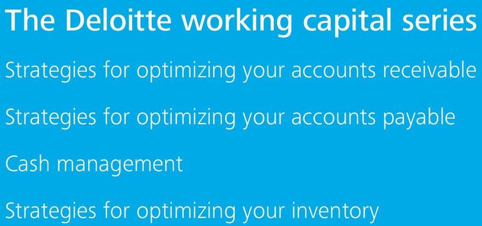 Strategies for optimizing your accounts payable