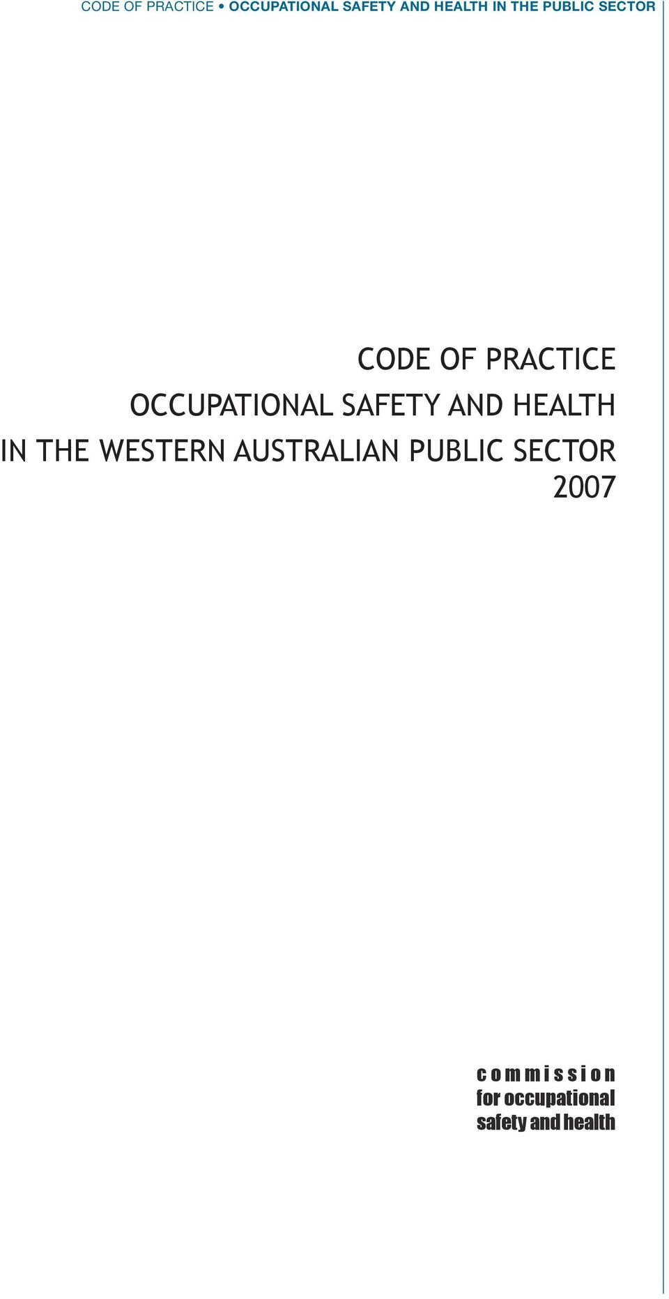 Australian Public SectoR 2007