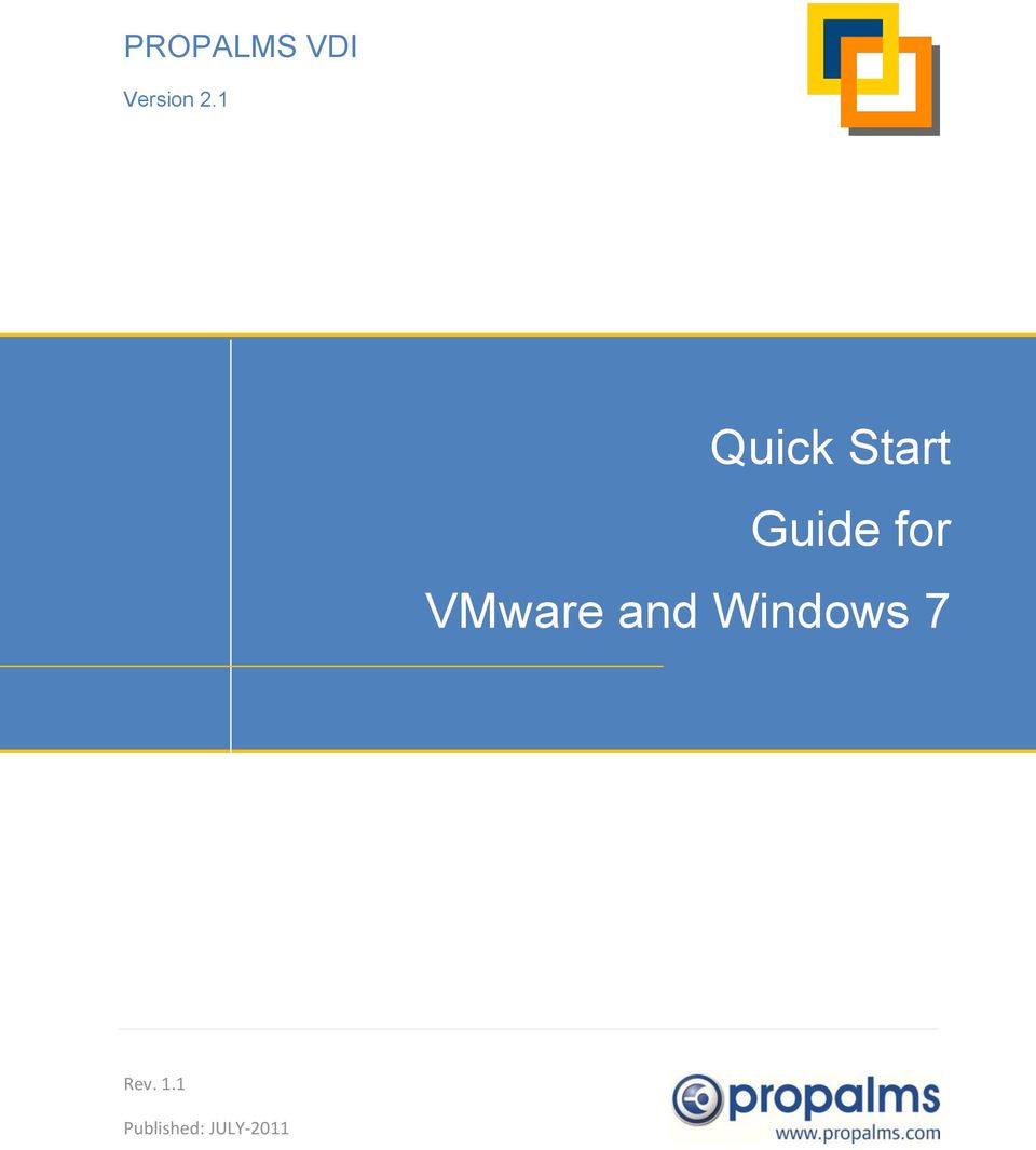 VMware and Windows 7 Rev.