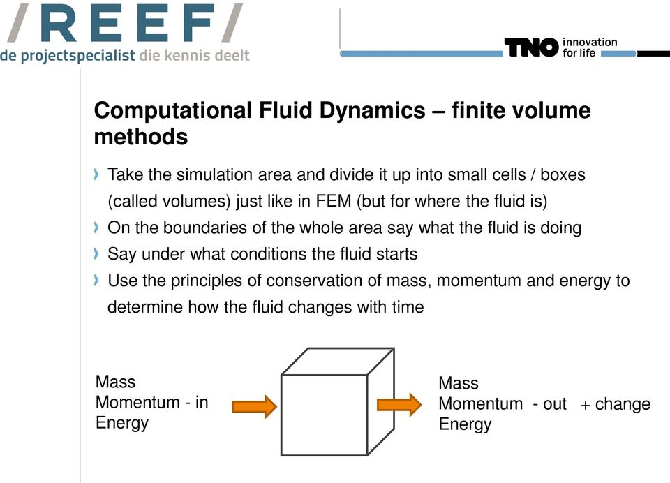 the fluid is doing Say under what conditions the fluid starts Use the principles of conservation of mass, momentum