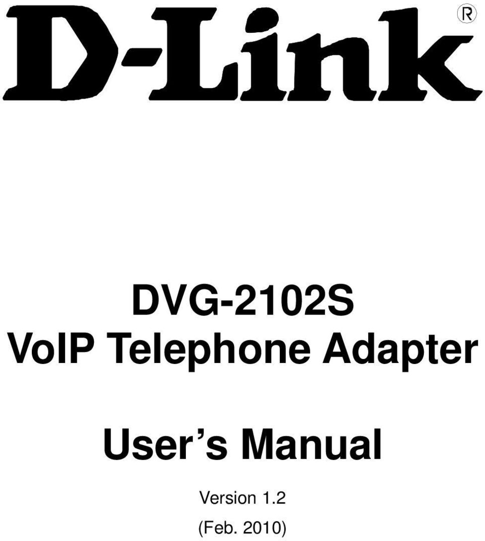 User s Manual