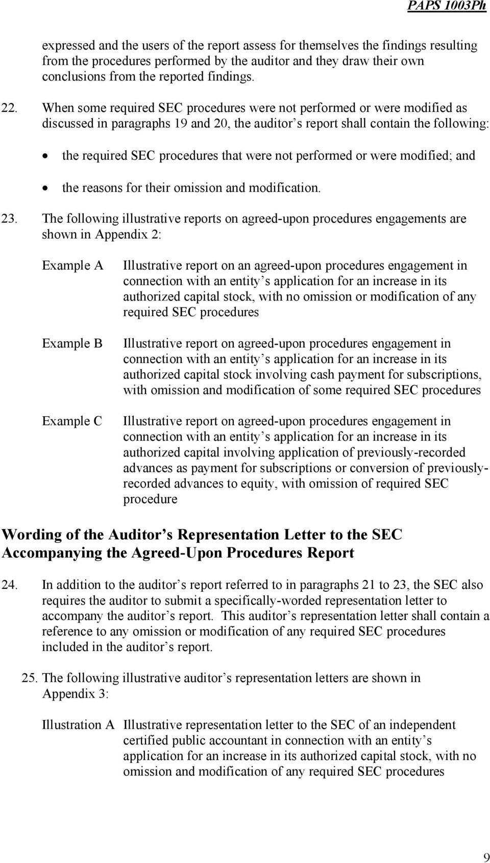 Auditing and Assurance Standards Council - PDF Free Download Inside Agreed Upon Procedures Report Template