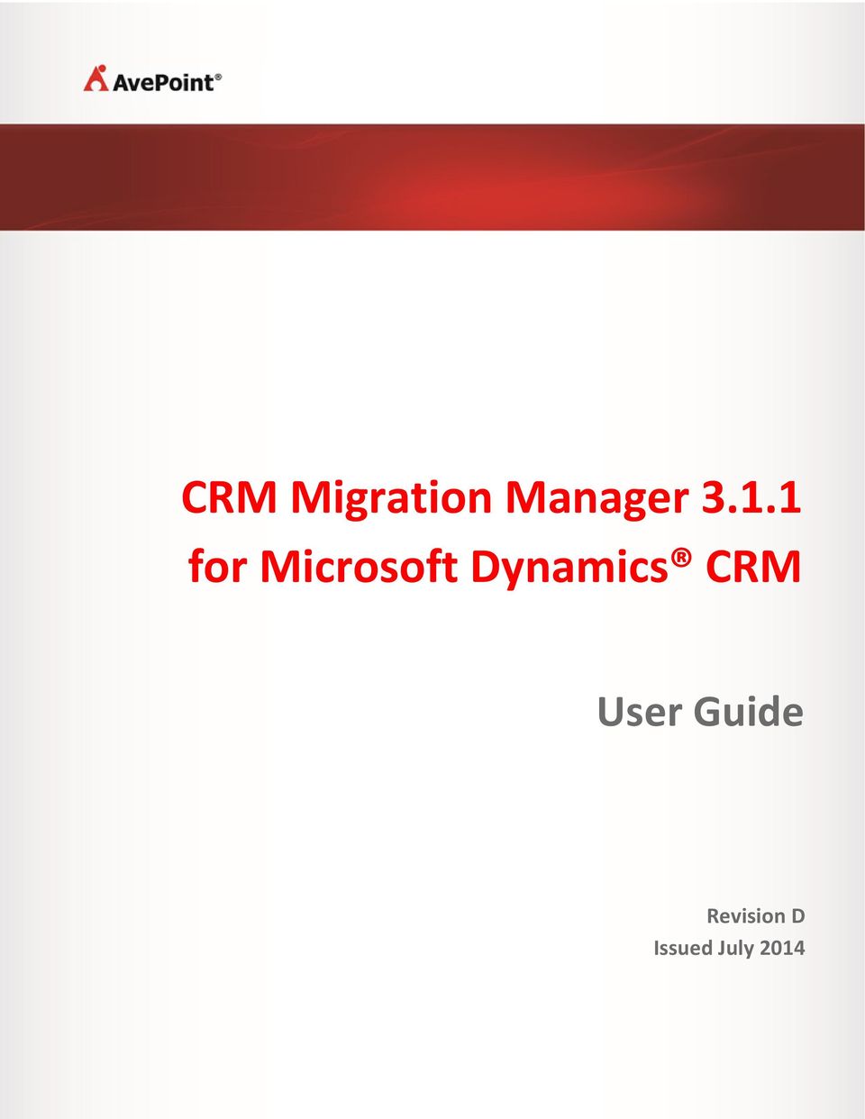 Dynamics CRM User Guide