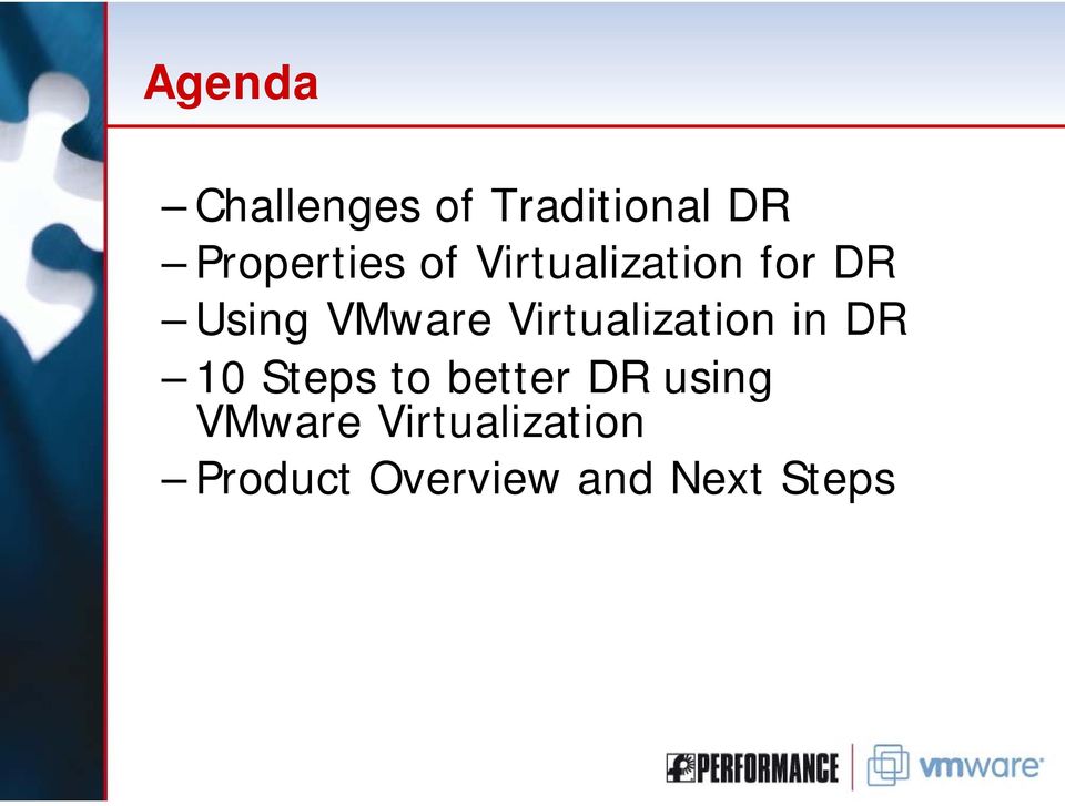 Virtualization in DR 10 Steps to better DR