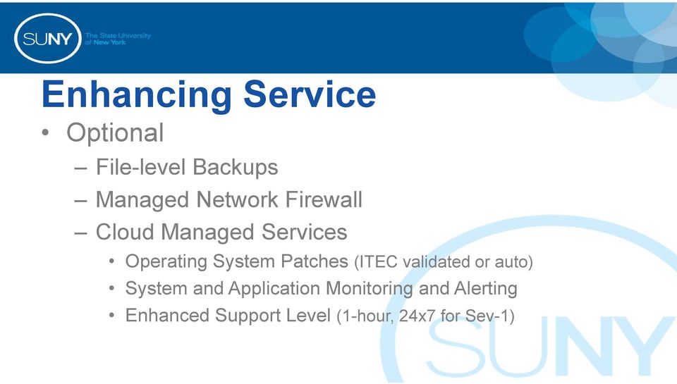 Patches (ITEC validated or auto) System and Application