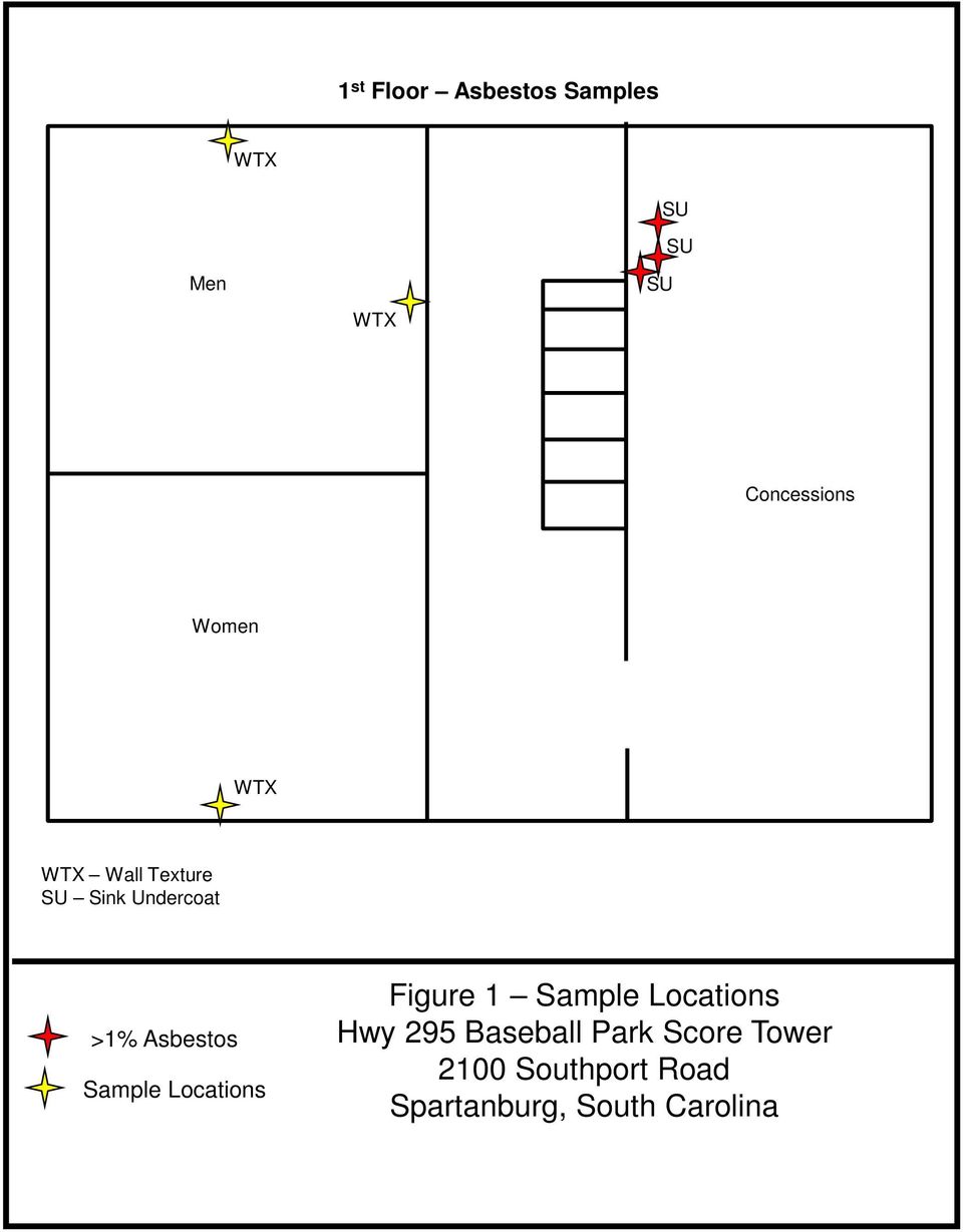 Sample Locations Figure 1 Sample Locations Hwy 295 Baseball