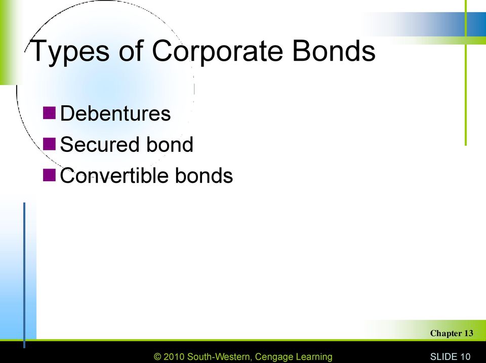 Convertible bonds 2010