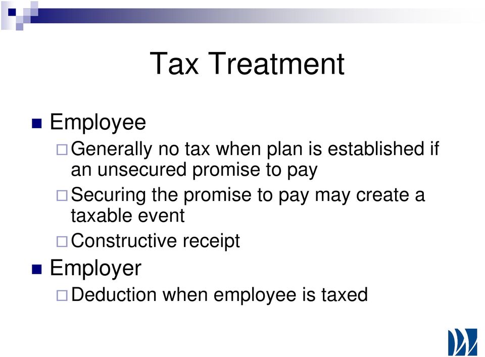 the promise to pay may create a taxable event