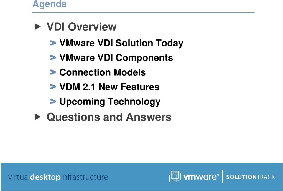 Connection Models VDM 2.