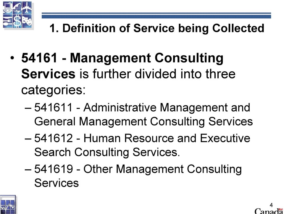 Management and General Management Consulting Services 541612 - Human Resource