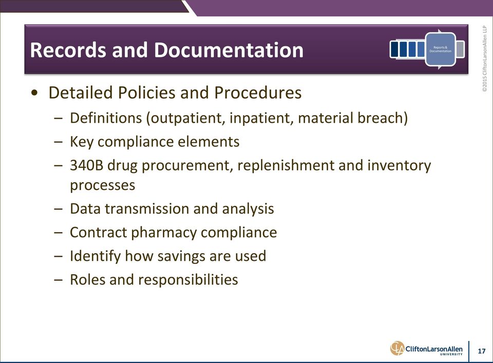 drug procurement, replenishment and inventory processes Data transmission and
