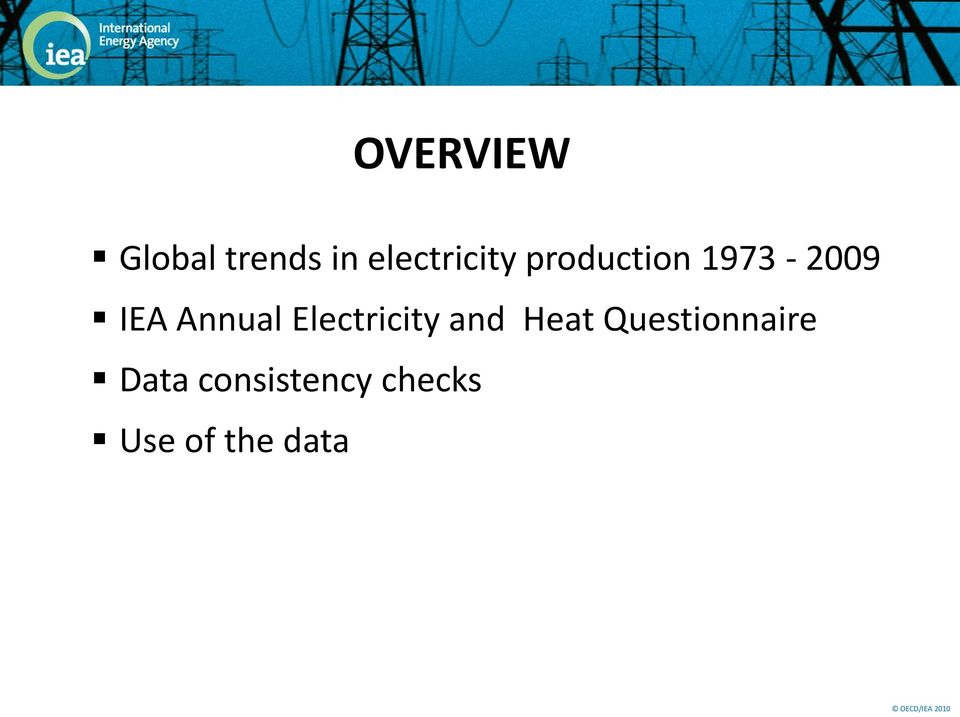 IEA Annual Electricity and Heat