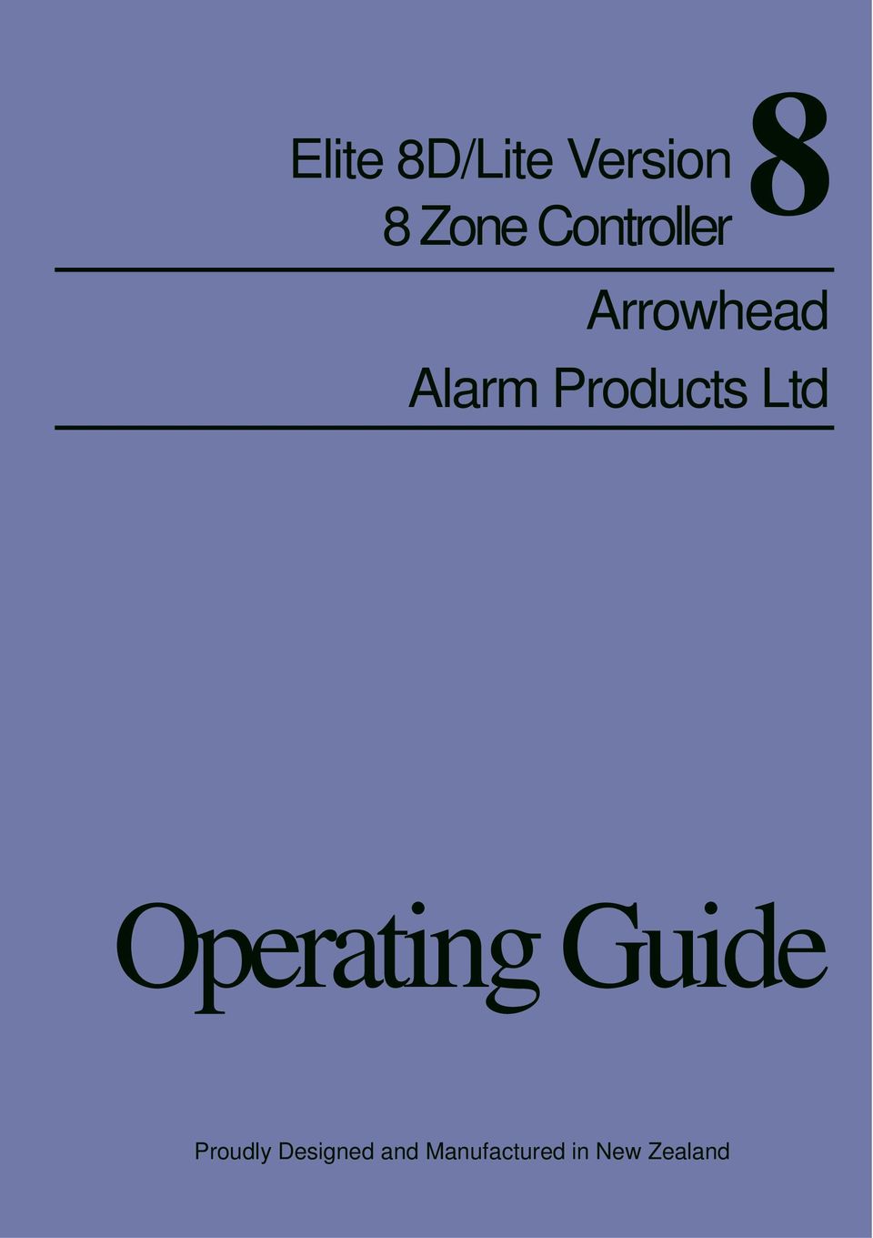 Products Ltd Operating Guide 1