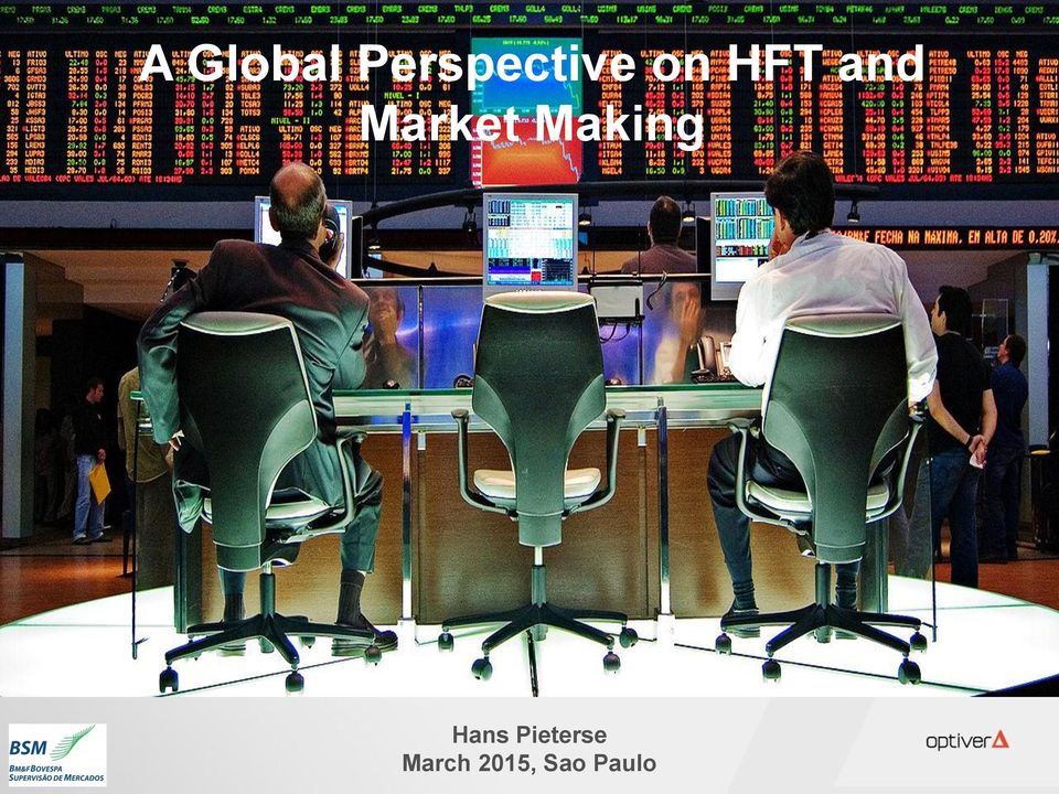 HFT and Market